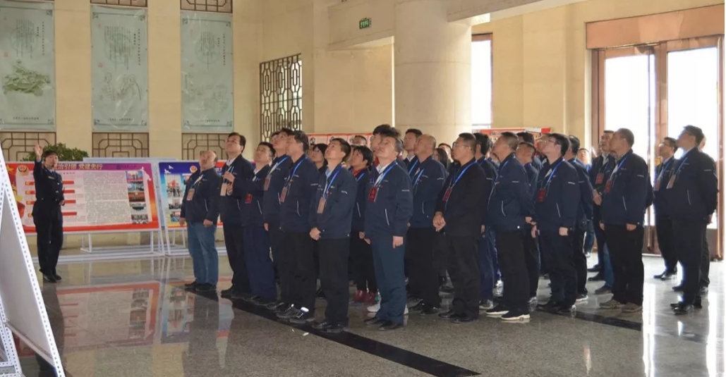 山西建投四建集团在太原第一牢狱开展廉政警示教育运动