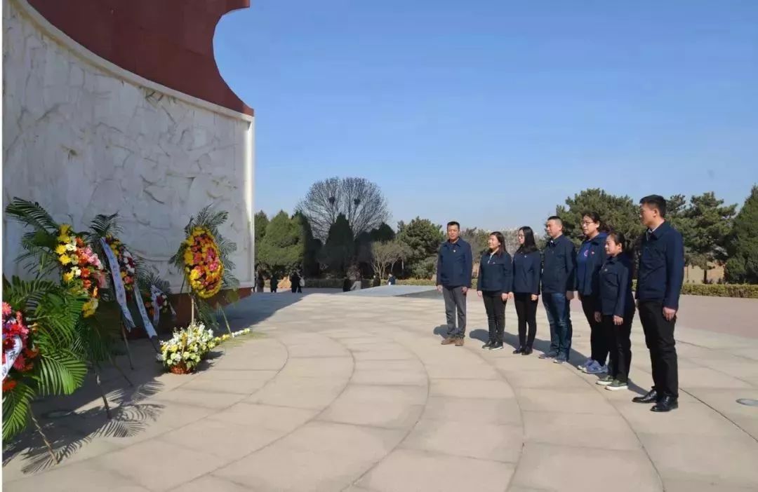 思念革命先烈 凝聚前行实力——山西建投建工集团各下层单位纷纷开展清明祭扫运动