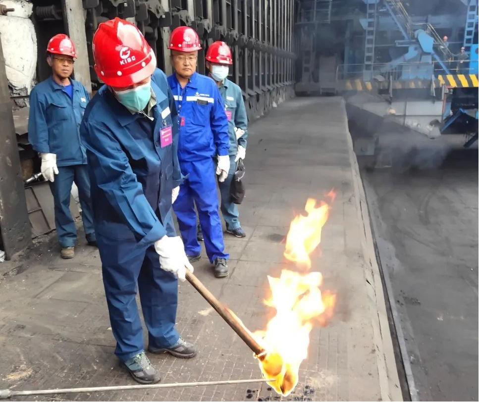 山西建投建工集团承建的云南师宗煤焦化项目烘炉燃烧仪式顺遂举行