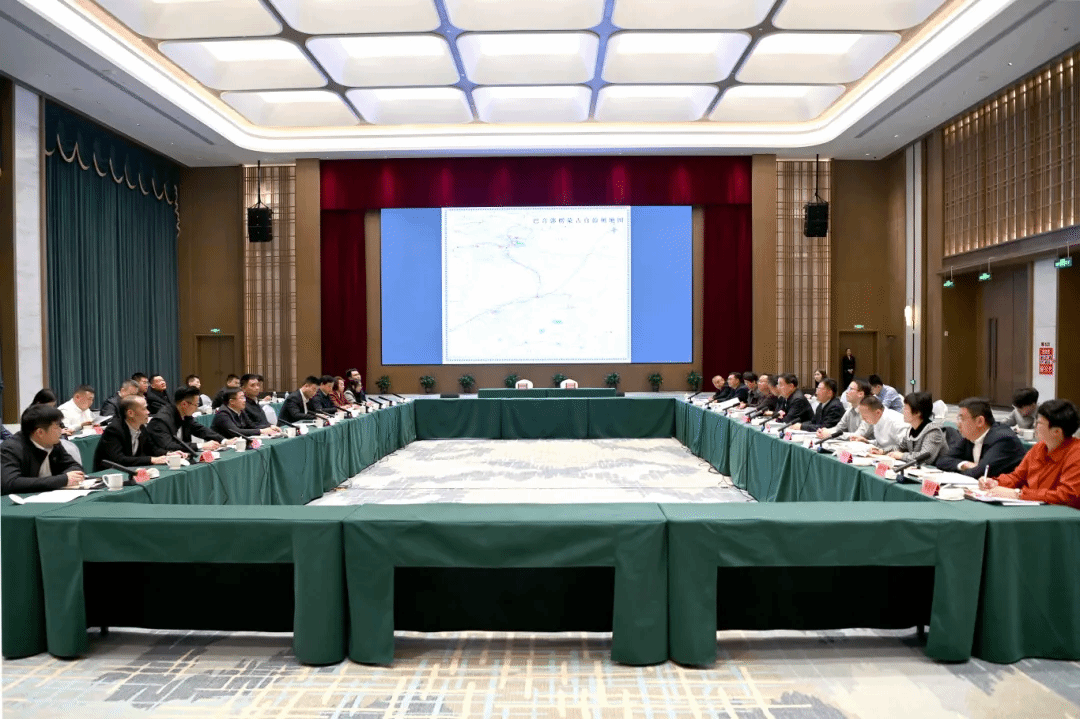 山西建投装置集团党委书记、董事长王利民拜会新疆维吾尔自治区巴音郭楞蒙古自治州党委书记任广鹏