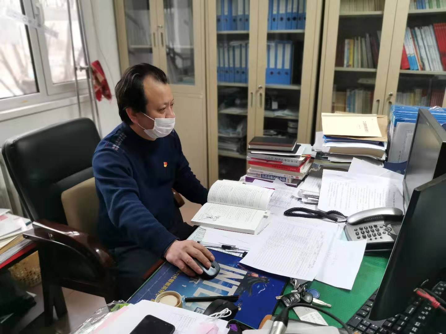 山西建投契械化集团党员战斗在“疫”线