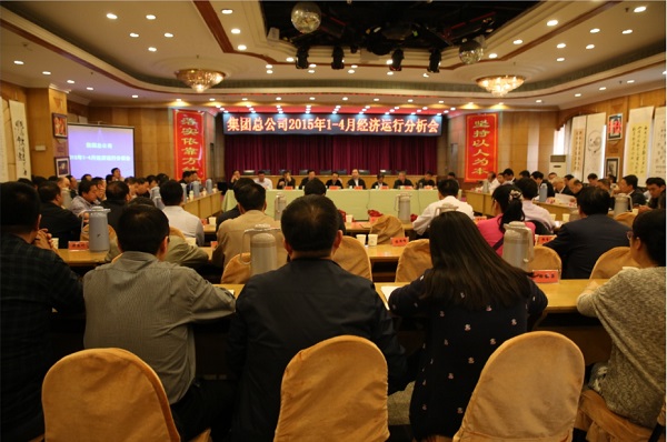 集团总公司召开1-4月经济运行剖析会