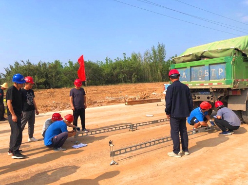 山西建投晋中指挥部在建项目开展路基验收事情