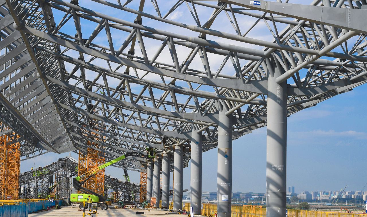 山西建投潇河工业公司项目职员全力推进太原武宿国际机场T3航站楼工具指廊项目尊龙凯时