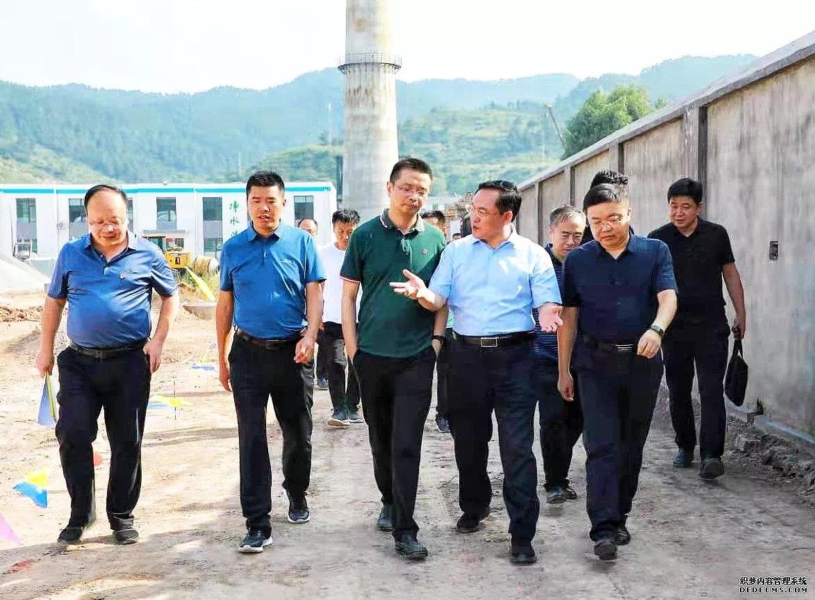 山西省住建厅二级巡视员调研山西建投 装置集团沁源县郭道镇污水处置惩罚厂运营项目