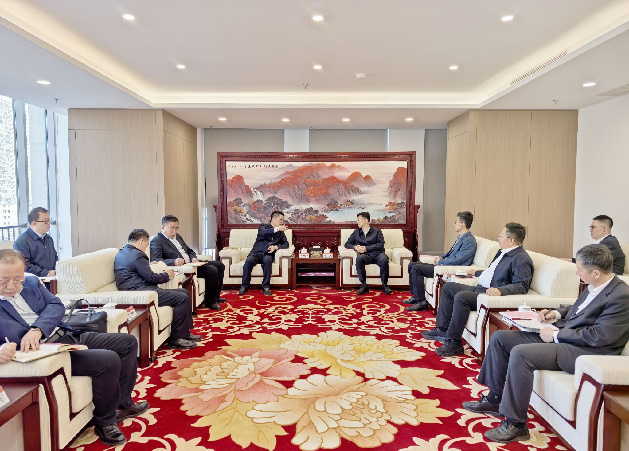 山西建投集团与华电山西能源公司举行事情谈判