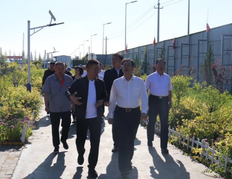 朔州市委书记在山西建投承建的朔州市一中新校区尊龙凯时项目调研