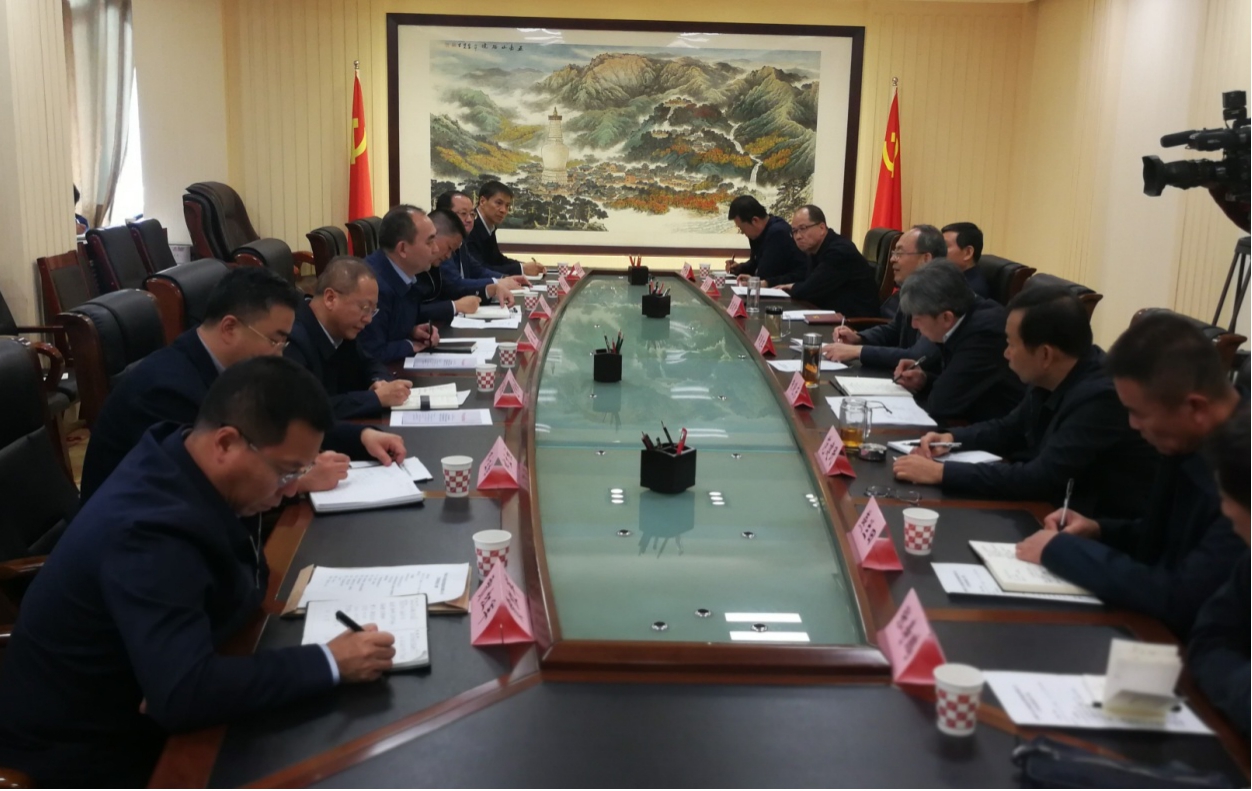 孙波与忻州市委书记郑连生谈判