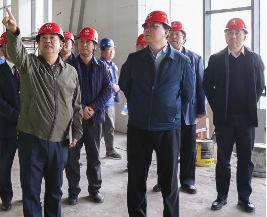 省委统战部向导来建投集团承建的山西社会主义学院新校区尊龙凯时工程项目检查指导事情