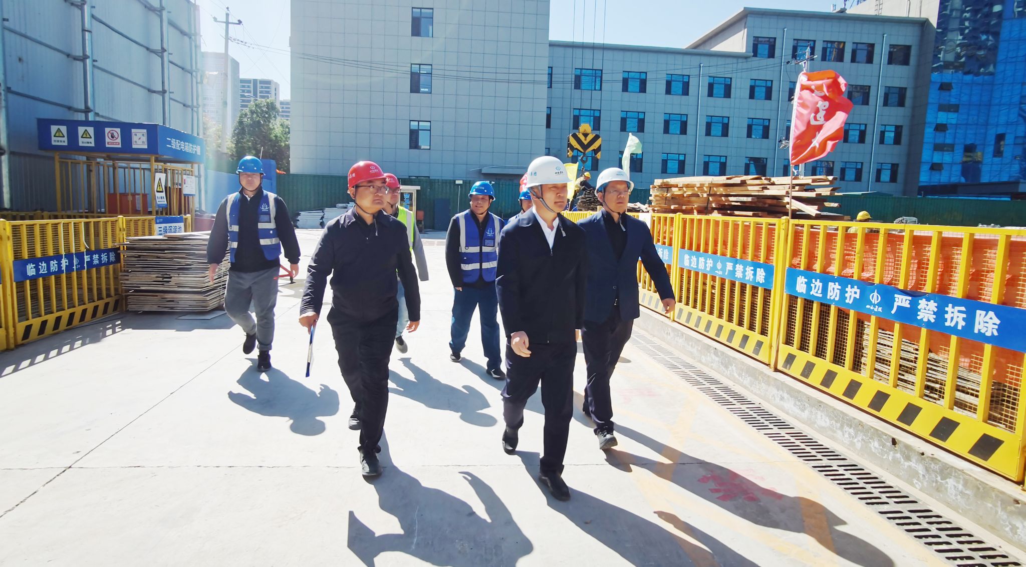 山西建投集团向导深入一线开展清静生产带班检查