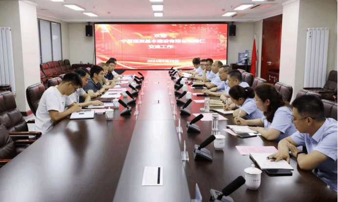 宁夏煤炭基本尊龙凯时有限公司与山西建投三建集团对标交流